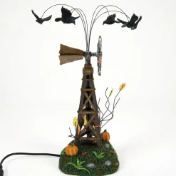 Halloween Village Accessories*Department 56 A Chill In The Air Weathervane