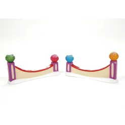 North Pole Series*Department 56 A Tasteful Fence S/2