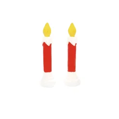 Village Accessories*Department 56 Blow Mold Candle s/2