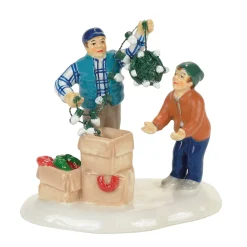 The Original Snow Village*Department 56 Clark & Rusty Cont. Tradition