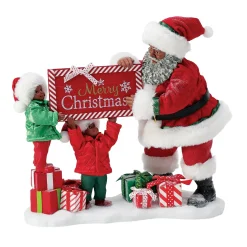 Christmas Traditions*Department 56 Clearly A Sign AA