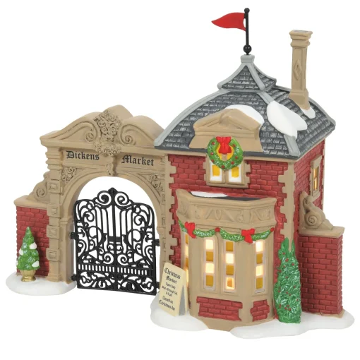 Dickens Village Series*Department 56 Dickens' Market Gate