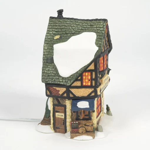 Dickens Village Series*Department 56 E Tipler Agent Wine Spirits