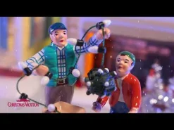 The Original Snow Village*Department 56 Fire It Up Dad!
