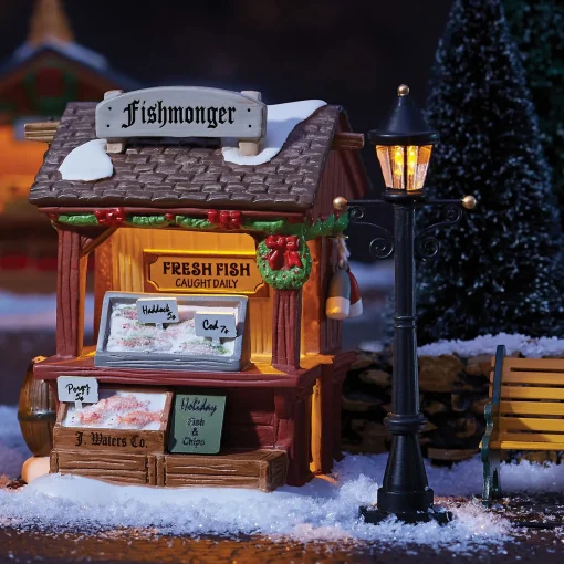 Dickens Village Series*Department 56 Fishmonger