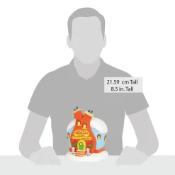 Grinch™ Village*Department 56 Flue Who's Fireplace Place