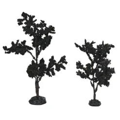 Halloween Village Accessories*Department 56 Forboding Crowns Tree st/2