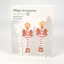 Village Accessories*Department 56 Gingerbread Street Lights