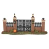 Snow Village Halloween*Department 56 Haunted Mansion Gate