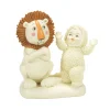 Snowbabies Classic Collection*Department 56 How Do You Scare A Lion?