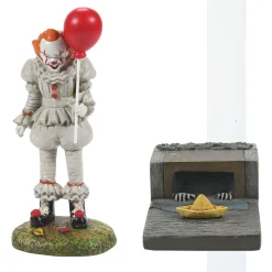 Snow Village Halloween*Department 56 IT & The S.S. Georgie Set of 2