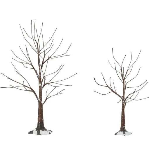 Village Accessories*Department 56 Landscape Trees Snow Road