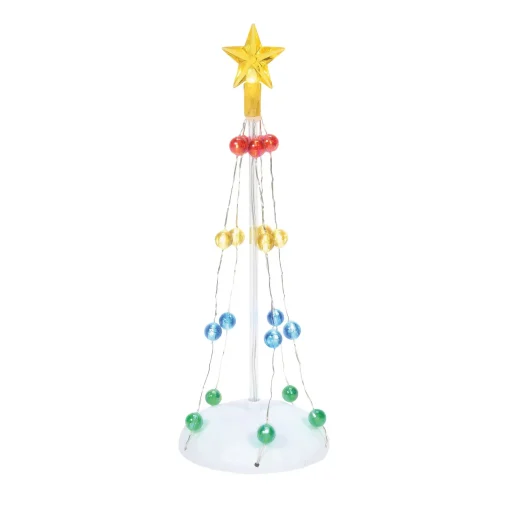 Village Accessories*Department 56 LIT Christmas Pole Tree