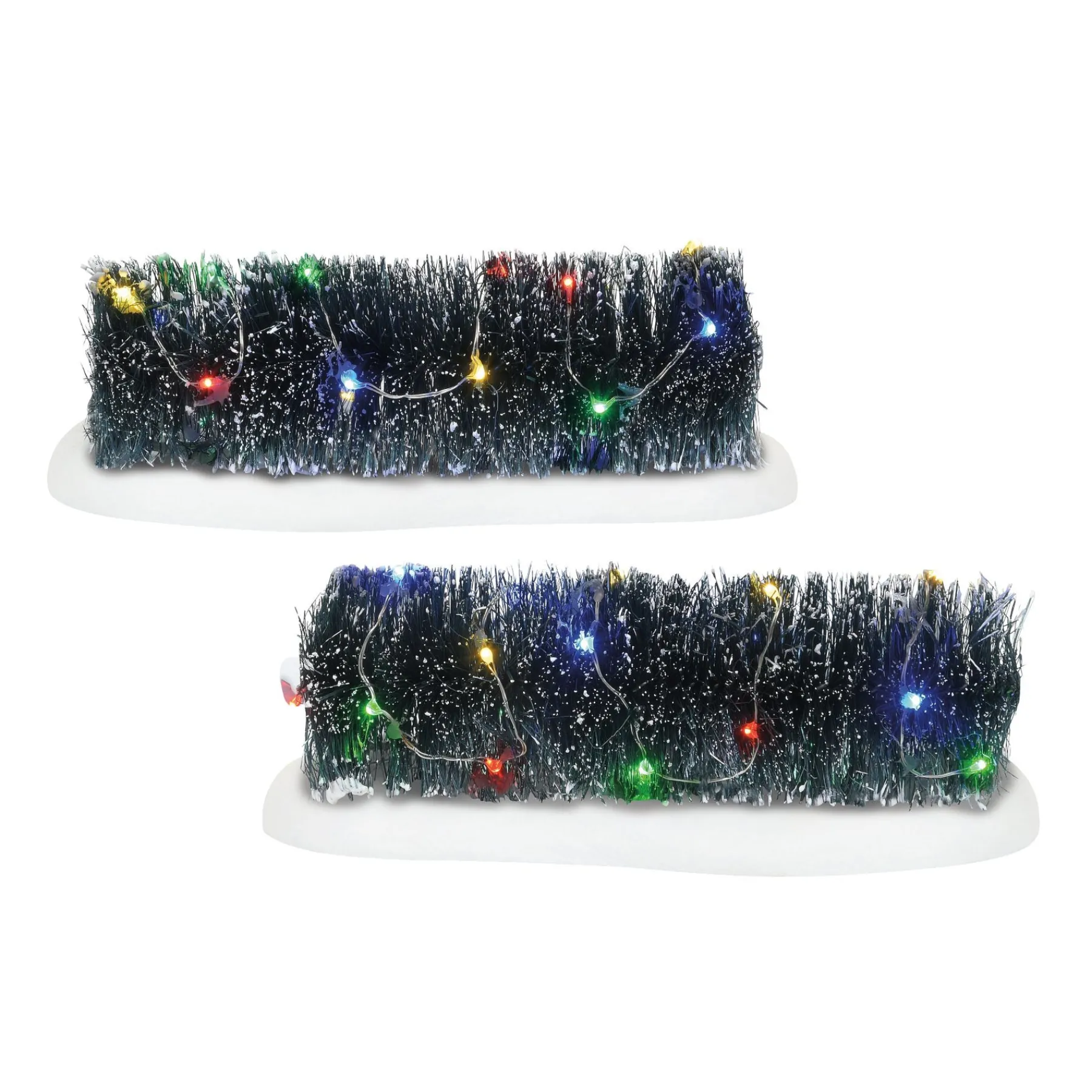 Village Accessories*Department 56 LIT Frosted Hedges