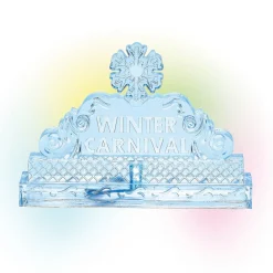Village Accessories*Department 56 Lit Ice Castle Sign