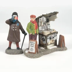 Dickens Village Series*Department 56 London Newspaper Stand
