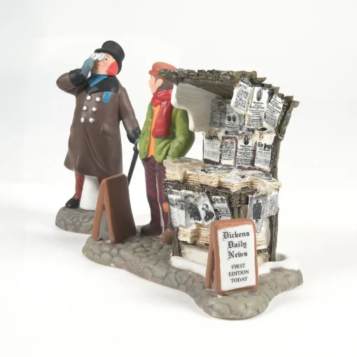 Dickens Village Series*Department 56 London Newspaper Stand