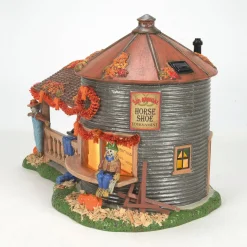 Snow Village Halloween*Department 56 Make & Take Scarecrow Shack