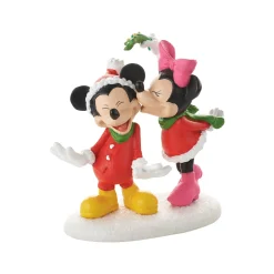 Disney Village*Department 56 Mickey's Christmas Kiss