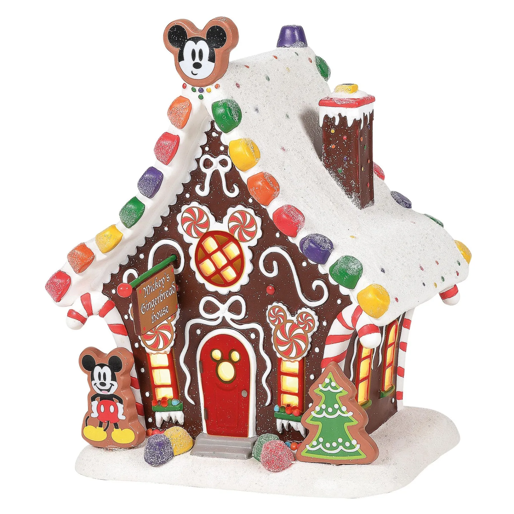 Disney Village*Department 56 Mickey's Gingerbread House