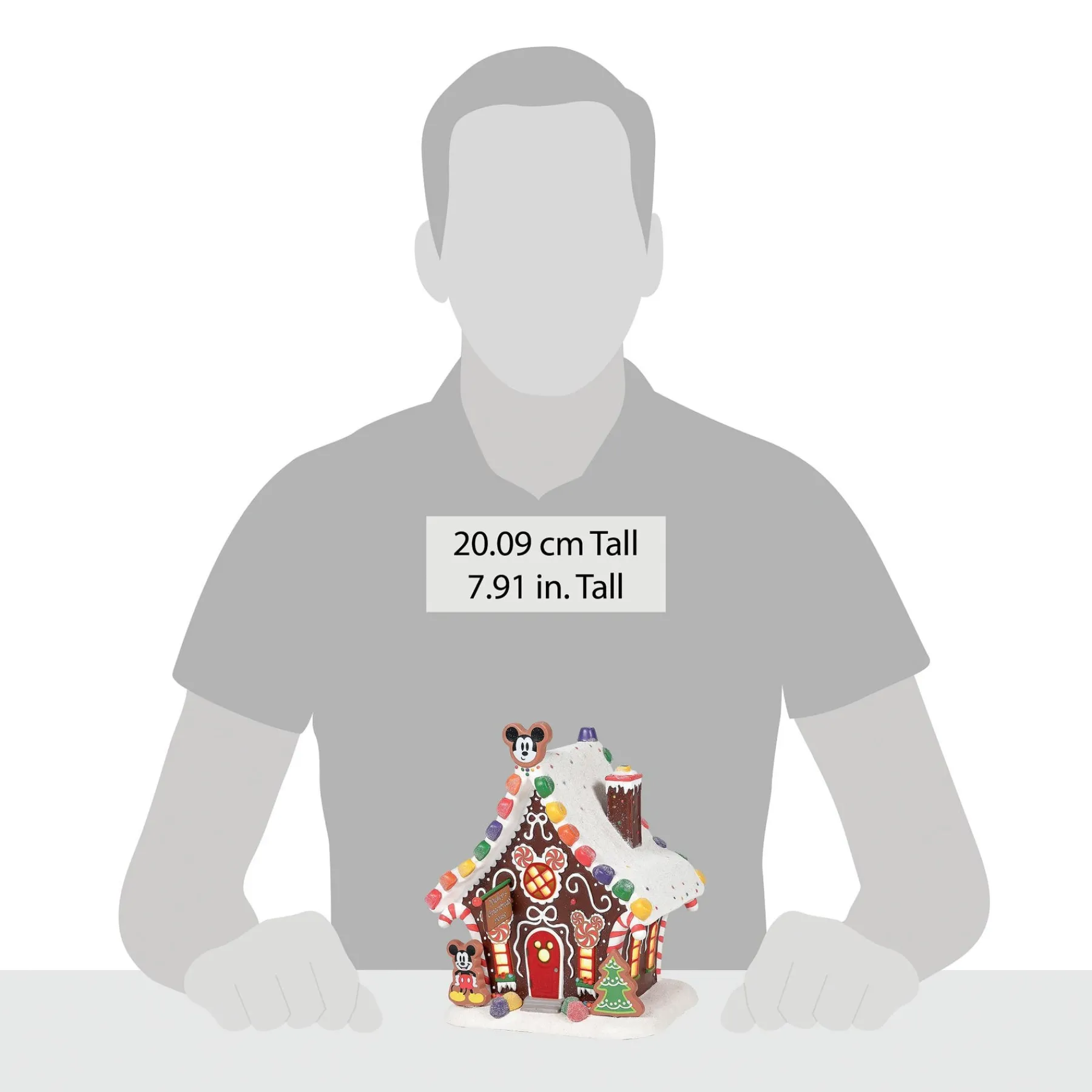 Disney Village*Department 56 Mickey's Gingerbread House