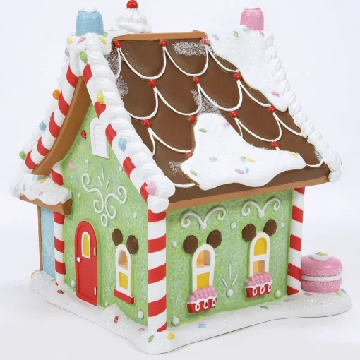 Disney Village*Department 56 Mickey's Peppermint Villa