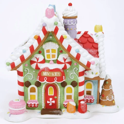 Disney Village*Department 56 Mickey's Peppermint Villa