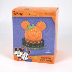 Disney Village*Department 56 Mickey's Town Center Pumpkin