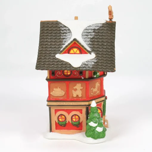 North Pole Series*Department 56 North Poles Finest Wooden Toys
