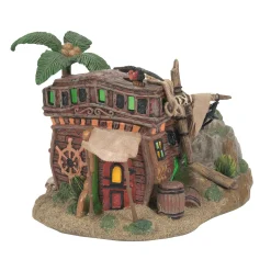 Snow Village Halloween*Department 56 Pirate Haven Hideaway