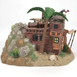 Snow Village Halloween*Department 56 Pirate Haven Hideaway