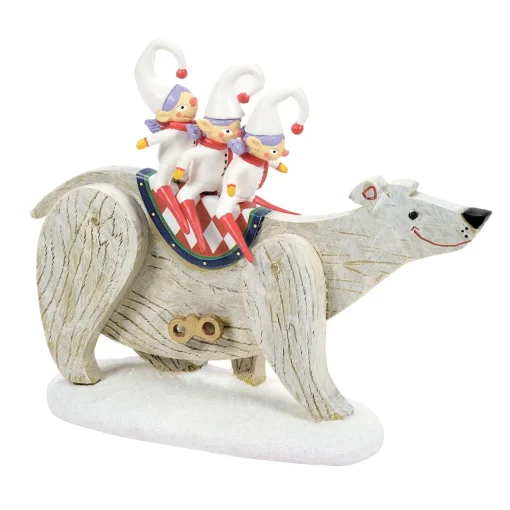 The Nightmare Before Christmas® Village*Department 56 Polar Bear Ride