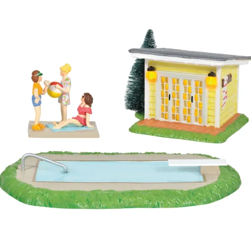 The Original Snow Village*Department 56 Pool Fantasy
