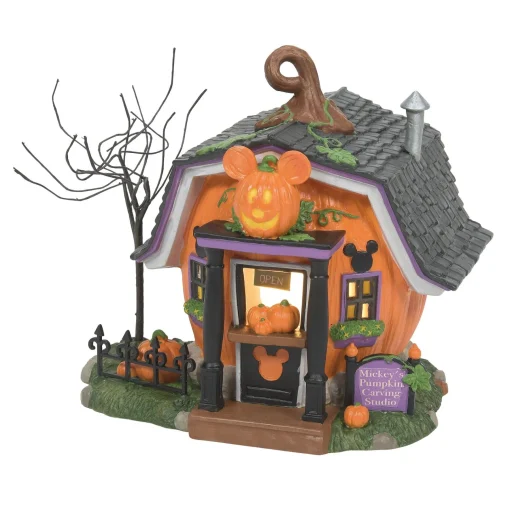 Disney Village*Department 56 Pumpkintown Carving Studio