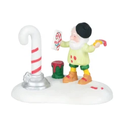 North Pole Series*Department 56 Puttin' On The Stripes
