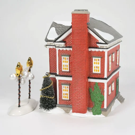 The Original Snow Village*Department 56 Ready For New Year's Eve st/2