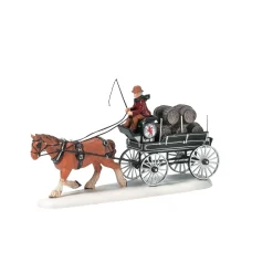 Dickens Village Series*Department 56 Red Lion Pub Beer Wagon