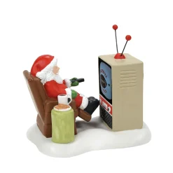 North Pole Series*Department 56 Santa At The Man Cave