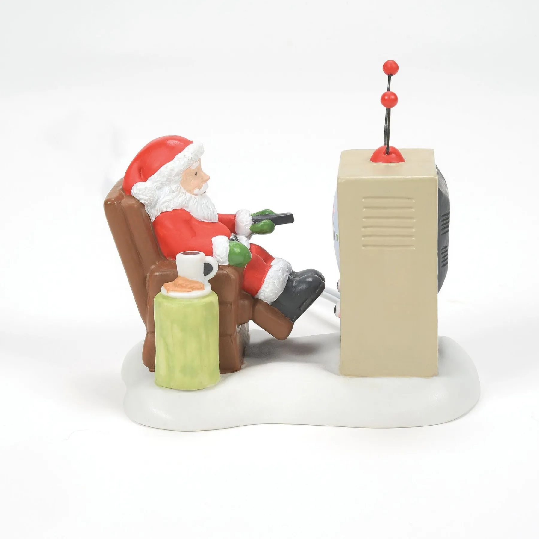 North Pole Series*Department 56 Santa At The Man Cave