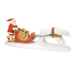The Original Snow Village*Department 56 Santa Comes To Town 2023