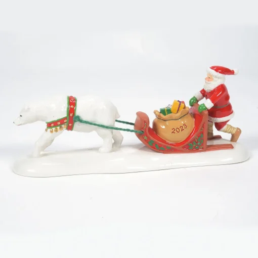 The Original Snow Village*Department 56 Santa Comes To Town 2023