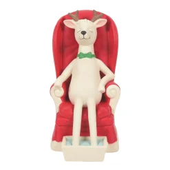 Snowbabies Classic Collection*Department 56 Santa's Reindeer R&R