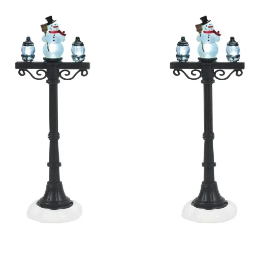 Village Accessories*Department 56 Snowman Street Lights