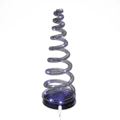 Halloween Village Accessories*Department 56 Spiralight LED Tree Purple