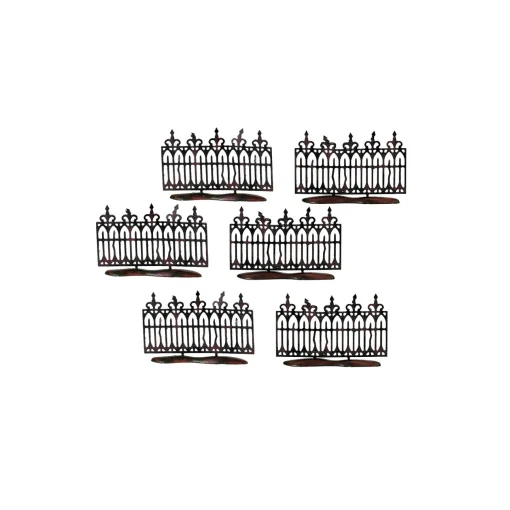 Halloween Village Accessories*Department 56 Spooky Wrought Iron Fence