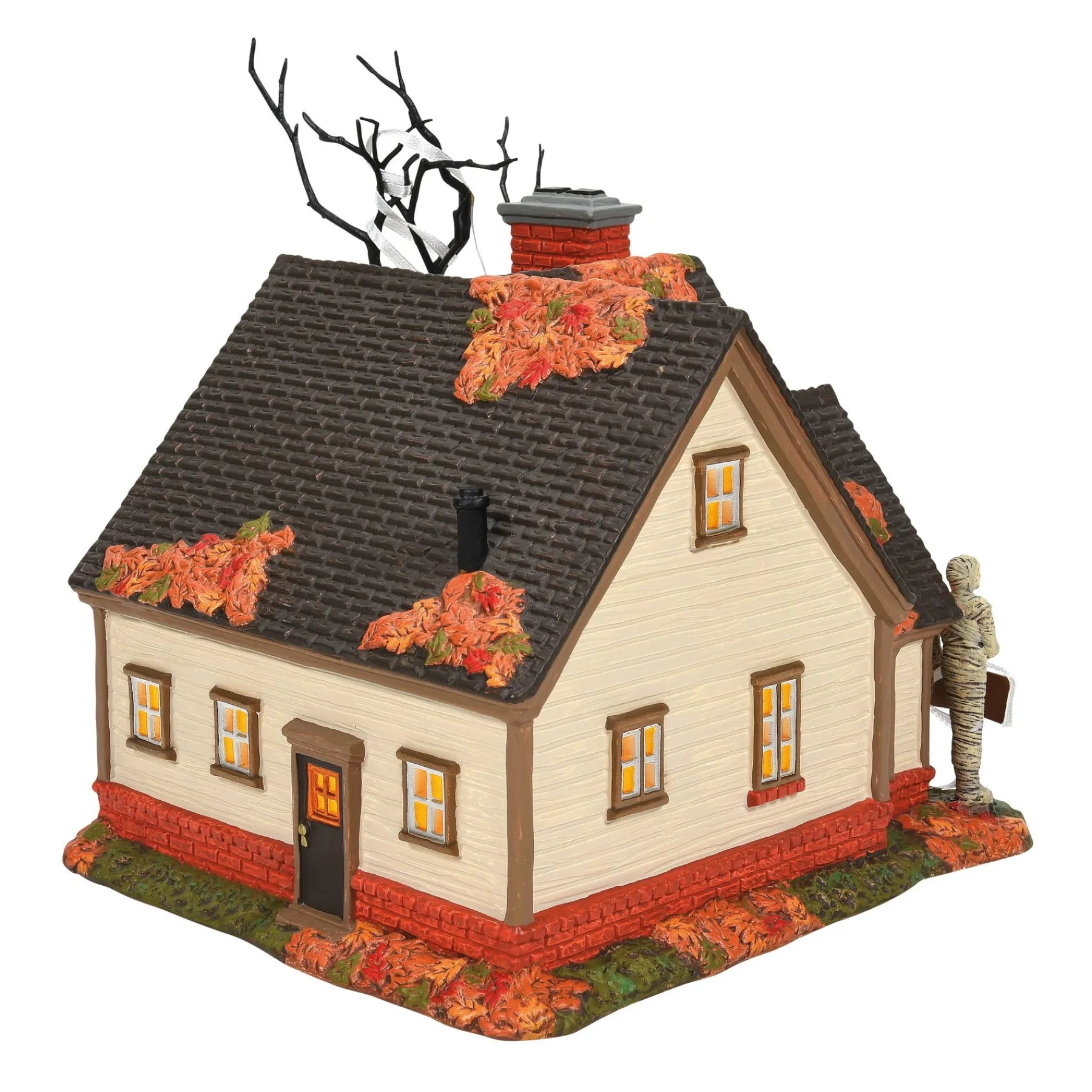 Snow Village Halloween*Department 56 The Mummy House