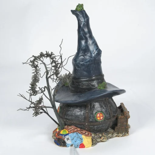 Snow Village Halloween*Department 56 Toads & Frogs Witchcraft Haunt