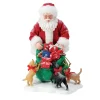 Santa & His Pets*Department 56 Treats for All!