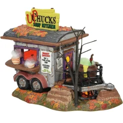 Snow Village Halloween*Department 56 Upchuck's Soup Kitchen