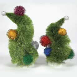 Grinch™ Village*Department 56 Wonky Trees, Set of 2